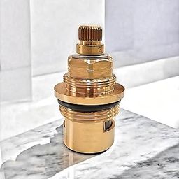 VICTAC Premium Brown Disc Spindle for Jaguar Water tap Spares and Accessories Parts for Jaquar Type Tap (Florentine Type) with Non Removable Leak Proof Washer-image-90