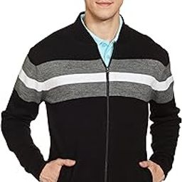 Men's Acrylic Round Neck Blouson Sweater-image-39