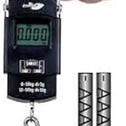 ImegaZ Electronic Digital Hanging Stainless Steel Hook Luggage Portable Scale with LCD Display for Indoor and Outdoor Use Capacity 50Kg (Pack of 1) Black-9