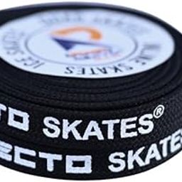 Recto Skates Wax Laces Pair for Professional Inline Skates (Black)-picture-1