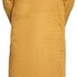 (Since 1958 Men's Pure Cotton Embroidered Kurta with White Pyjama-image-56