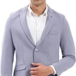 Men's Single Breasted Slim Blazer-picture-52