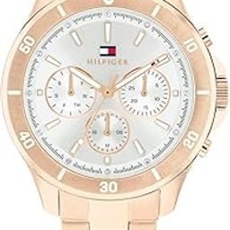 Quartz Multifunction Silver Stainless Steel Strap for Women-TH1782639-image-42