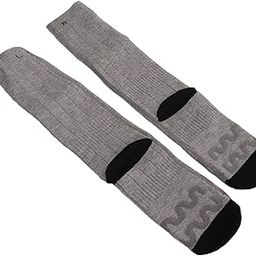 Electric Heating Socks,Soft Cotton Thermal Winter Heated Socks Comfortable Quick Drying Thick Feet Warmer Socks for Winter (Gray (for Alcantara 4978))-image-31