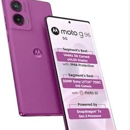 Motorola G96 5G (Pantone Cattleya Orchid, 8GB RAM, 256GB Storage) | 144Hz Curved pOLED Display | 50 MP OIS LYT‑700C + 8 MP Ultra‑Wide + 32 MP Selfie | Snapdragon 7s Gen 2 | Android 15 | 5500 mAh-image-4