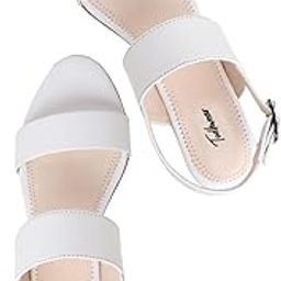 Sandal Trendy Light Weight and Comfortable| Attractive & Stylish Heel For Girls & Women Heels (Black, 4)-image-68