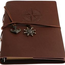ARTISOUL® Leather Notebook Portable Loose Leaf Blank Notebook for Travel Brown | Kids & Teens at Home | School Supplies | Notebooks & Binders-image-8