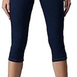 Womens Fit Denim Lycra Stretchable Capri Mid Rise with Elasticated Waistband Plus Size Also Available-image-41