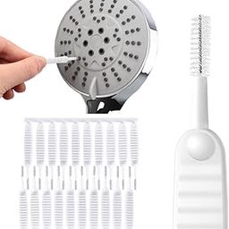 Shower Head Cleaning Brush for Small Hole,Multifunctional Shower Head Cleaner Tool Anti Showerhead Cleaning Brushes Picks for Household Bathroom (20 Pcs)-image-90
