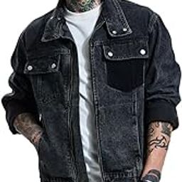 Men Casual Jacket | Relaxed Fit Full Sleeve Classic Collar Solid Pattern | Durable Cotton Blend & Zippered Closure for Everyday Wear-image-59