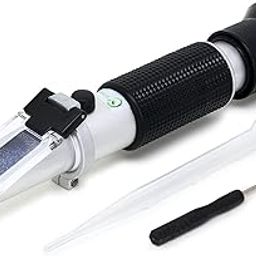 RCSP Hand Refractometer portable Metal body (Salinity (0-100))-picture-17