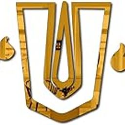 Bikri Kendra - shanku Chakra Namah Gold Mirror Stickers for Wall, Acrylic Mirror, Wall Mirror, 3D Stickers, Tirupati Balaji ji shanku Chakra Namah Wall Stickers for Room Hall Home and Office-image-50