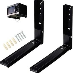 Metal Heavy Duty Oven & Microwave Wall Mount Stand,Universal Wall Bracket/Shelf/Holder/OTG Wall Stand for Kitchen with Foldable & Length Adjustable Mechanism-15
