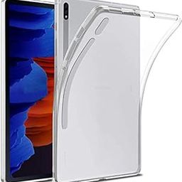 M.G.R.J® Tab S8 Plus / S7 Plus/Tab S7 FE 5G Case, Soft TPU Transparent Back Case Cover for Samsung Galaxy Tab S8 Plus / S7 Plus/Tab S7 FE 5G (12.4" inch) (SM-T970 / SM-T975 / SM-T976)-image-67