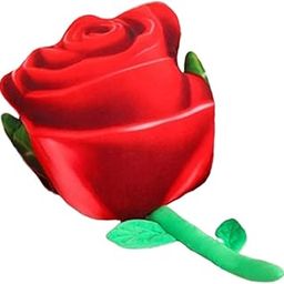 THE STYLE SUTRA Rose Throw Pillow Ornament Women Decoration Plush Toy for Office Sofa Chairs Red-image-51
