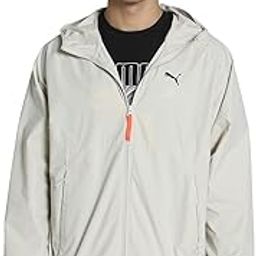 Men's Polyester Standard Length A-Line Coat-image-58