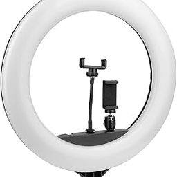 G.FIDEL Professional 45.72 cm (18 Inch) LED Ring Light with Mobile Holder PH18RL | LED: SMD 480Pcs | 1 Fixed Mobile Holder and 1 Flexible Mobile Holder | Ball Head-picture-28