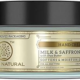 KHADI NATURAL Herbal Milk and Saffron Hand Cream with Shea Butter (50 Gms)-15