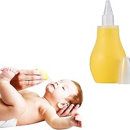 BUBBLINO GentleSnort Nose Cleaner – Soft-Tip Bulb Syringe for Infant Nasal Cleaning (1 Pack), Gentle Relief for Tiny Noses-17
