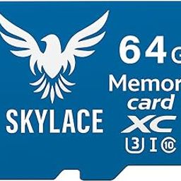 SKYLACE 64GB Micro SDXC,UHS-I,Up-to 160MB/s Class 10 High Speed for Expanded Storage for Gaming Devices, Camera, Android Tablets and Smart Phones Memory Card-19