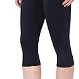 Women's High Waist 3/4th Length Capri | Slim Fit Stretchable Tights for Gym, Yoga & Running | Moisture-Wicking Activewear Workout Capri | Breathable & Quick Dry-image-26
