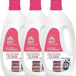 Advance Matic Premium And Organic Liquid Detergent,Top Load & Front Load Detergent For Washing Machine Balanced Ph, Non Toxic Multi-Fragrance (PINK 1 L - PACK 3)-image-28