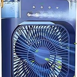 Portable Black Air Cooler | 3 Speed Modes | USB Operated Mini AC Fan for Home, Office & Outdoor | Quiet & Energy Saving-picture-15