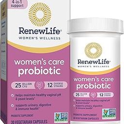 Renew Life Women's Flora Care Probiotic Supplement Vegetable Capsules, 30 CT-image-57