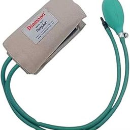 VATS Diamond Regular BP Cuff with Bladder, Bulb, & Valve - BP Monitor Cuff for Diamond & Other Brands - BP Cuff For Aneroid/Mercurial Sphygmomanometer (Green)-30