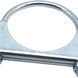 THE STYLE SUTRA® 304 Stainless Steel Saddle U-Bolt Exhaust Muffler Clamp - 3 Inch | 1X Exhaust Hardware Clamp-18