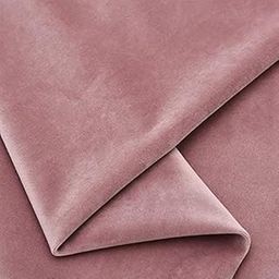 RSMK DECOR 220GSM Velvet Fabric for Sofa Upholstery Curtains Cushions Bedsheet Diwan Sofa Cover DIY Dresses- 56 Inch Width (1 Meter, Baby Pink)-image-48