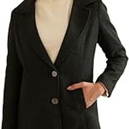 Womens Single Breasted Longline Blazer-21