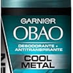 (Pack of 4) Garnier OBAO for Men, 48 Hour Roll on Deodorant & Antiperspirant, Cool Metal Scent, 65 g each by Garnier OBOA-12