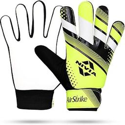 Nivia Air Strike Goalkeeper Gloves for Men&Women(Black/Green) Large-image-98