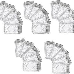 UJEAVETTE BBQ Aluminum Foil Grease Drip Pans 25Pcs 420ml-picture-28