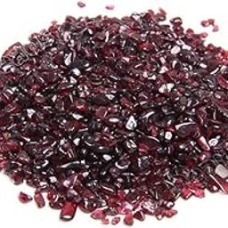 Astroghar Natural Red Garnet Chips Graved Crystal 100 Grams Raw Chips for Reiki Healing-picture-22