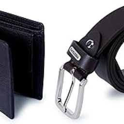 Genuine Leather Wallet & Belt Combo Gift Set for Men-picture-50