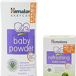 Himalaya Baby Powder, 200g with Free Refreshing Baby Soap, 75g-28