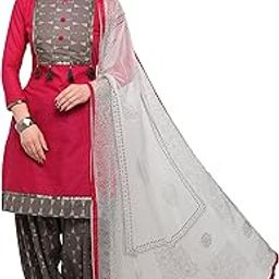 Women's Cotton Unstitched Salwar Kameez Dress Material with Dupatta-picture-14