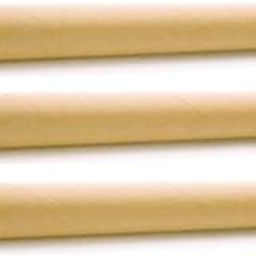 Cardboard Mailing Tubes Without Caps by AirKart (Brown) - Paper Tubes Mailers Without Caps for DIY Crafts, Storing & Shipping maps, documents and Work of Art (Length: 24 Inches (61 CM), Pack of 3)-0