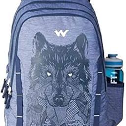 Nylon Casual Standard Backpack (11629-Wolf_Blu), 44 Litre, Blue-picture-39