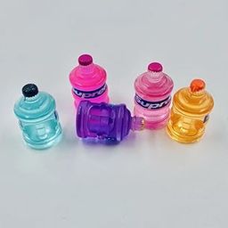 Kavya Craft Present 4pcs Miniature Items Big Water Bottle Toys for Dolls House Decoration (Random Color)-image-36