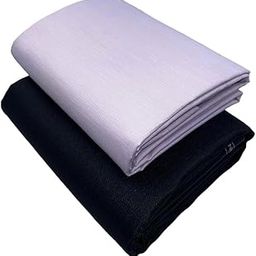 Cotton Blend Shirt and Trouser Fabric Set, 1.50 Meter Shirt Piece Light Purple, 1.20 Meter Trouser Piece Navy Blue-image-98