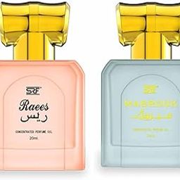 Ramsons SRF MABROOK & SRF Raees Concentrated Perfume Oil Combo (Pack of 2 x 20ml) |Alcohol Free |Attar Perfume Roll on-image-73
