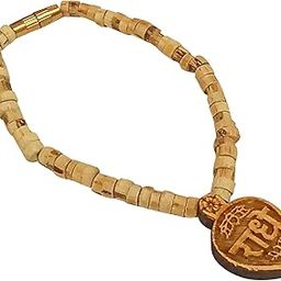 FIRMUS Pooja Ghar Small Tulsi Mala with Radhaji Locket for Laddoo Gopal Mala (2)-image-3