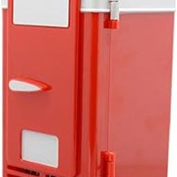 USB Mini Car Refrigerator Warmer Bar Portable for 1 Can Desktop Bedroom Red|Home & Garden | Mini Fridges-image-49