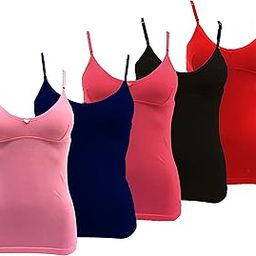 Bra Camisole for Womens Combo(Pack of 5)-image-65