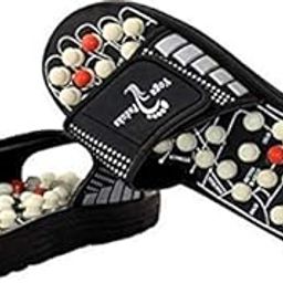 PRIME STORE INDIA Yoga paduka with best spring ans best sole Acupressure Massage Slippers Leg Foot Massager (BROWN) 2 eye wash cup free-image-42