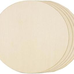 MDF Boards for Art and Craft | 5 Pieces 12x12 Inch Round Wooden Card Board | DIY Unflinished Wood Slice Cutouts | 2.5mm String Canvas Pine Wood Sheets for Lippan Art, Resin, Mandala Art, Pyrography, Painting-image-74