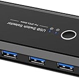 Lyla USB 3.0 Switch Selector Kvm Sharing Switcher Adapter for Pc Keyboard Printer-image-7